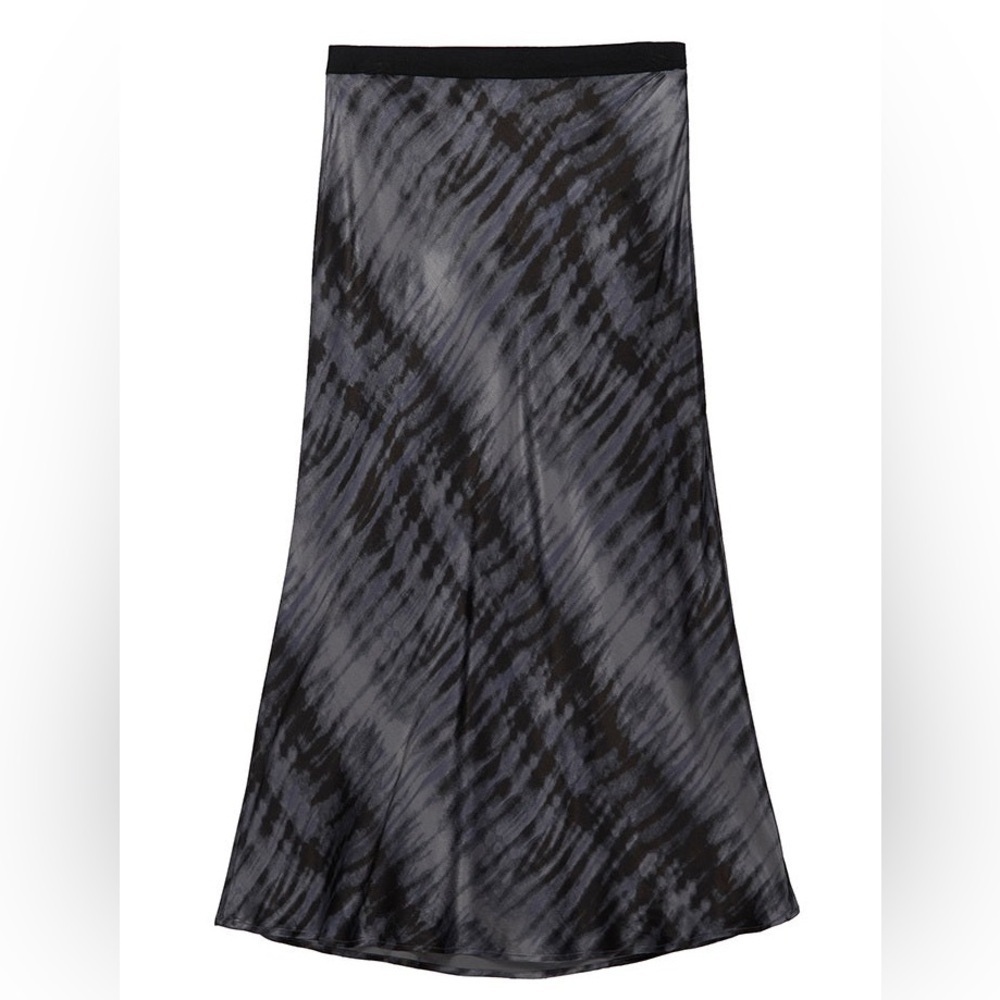 ‼️RARE‼️🎸RAILS🎸🔥NWT🔥Berlin Midi Skirt in Black Tide— S - Picture 7 of 15